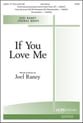 If You Love Me SATB choral sheet music cover